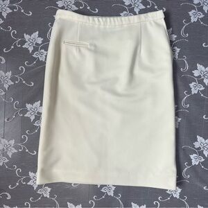 Givenchy Sport Cream Pencil Skirt Sz 8